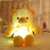 Luminous 30CM Teddy Bear Plush Pillow - Perfect Gift for Kids!