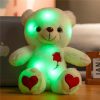 Luminous Plush Bear with Bowtie and Rose Heart 30cm Luminous Plush Bear with Bowtie and Rose Heart 30cm