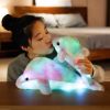 Luminous Plush Dolphin Pillow - Soft, Colorful LED Cushion for Kids Luminous Plush Dolphin Pillow - Soft, Colorful LED Cushion for Kids
