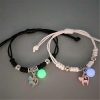 Luminous Star Matching Charm Bracelets Set of 2