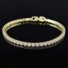 Luxury Gold and Silver Princess Chain Bracelet