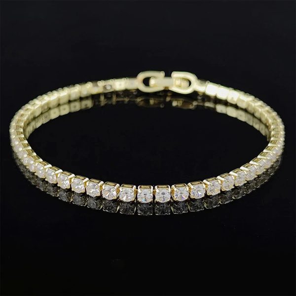 Luxury Gold and Silver Princess Chain Bracelet