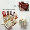Luxury Gold Wedding Candy Boxes 400PCS Paper Gift Box Luxury Gold Wedding Candy Boxes 400PCS Paper Gift Box