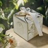 Luxury Gold Wedding Candy Boxes 400PCS Paper Gift Box Luxury Gold Wedding Candy Boxes 400PCS Paper Gift Box