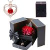 Luxury Rose Jewelry Gift Box With Bow