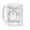 Magic Beans Cat Coffee Mug Magic Beans Cat Coffee Mug