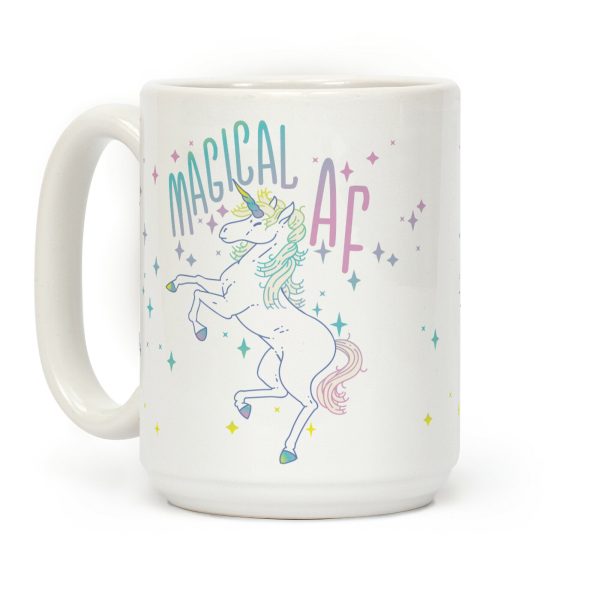 Magical AF Unicorn Coffee Mug Magical AF Unicorn Coffee Mug