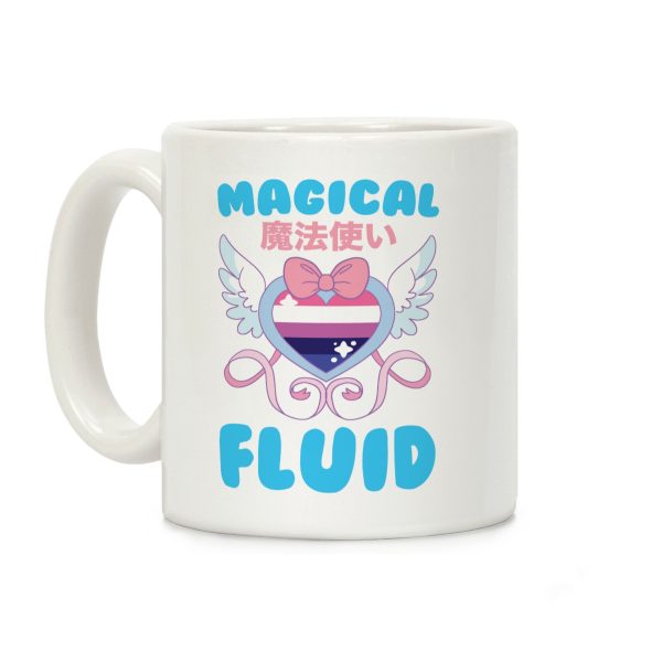 Magical Fluid - Genderfluid Coffee Mug Magical Fluid - Genderfluid Coffee Mug