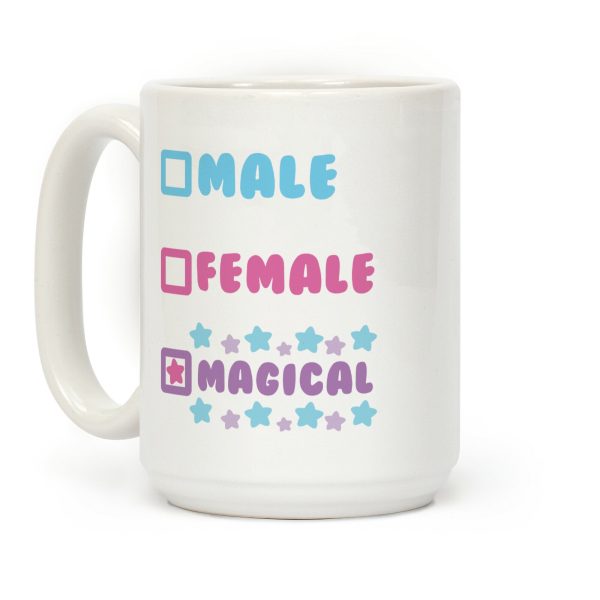 Magical Gender Checklist Coffee Mug Magical Gender Checklist Coffee Mug