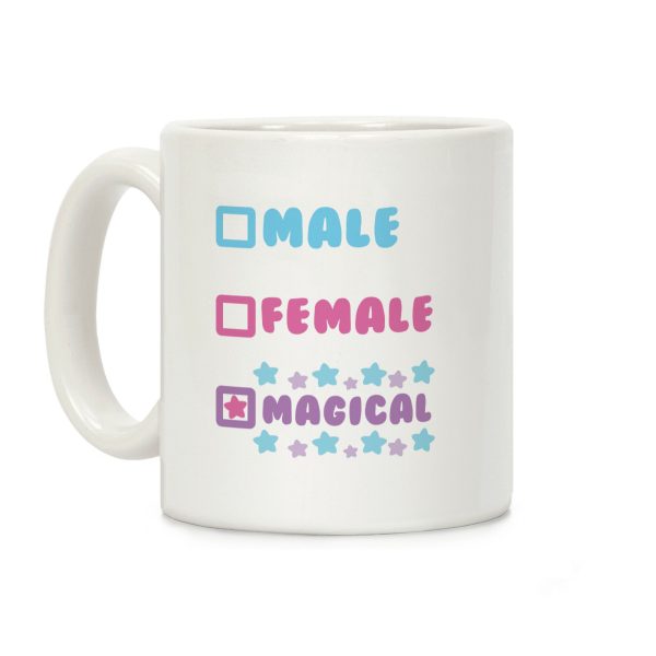 Magical Gender Checklist Coffee Mug Magical Gender Checklist Coffee Mug