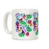 Magical Mushroom Frogs Pattern Coffee Mug Magical Mushroom Frogs Pattern Coffee Mug