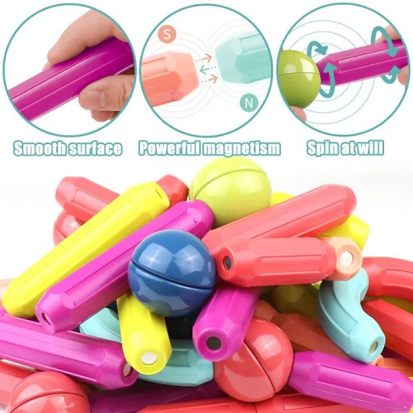 MagnaCreations Magnetic Rods Unleash Creativity and Fun! MagnaCreations Magnetic Rods Unleash Creativity and Fun!