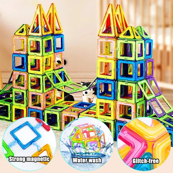 Magnetic Building Blocks Big Size and Mini Size Magnetic Building Blocks Big Size and Mini Size