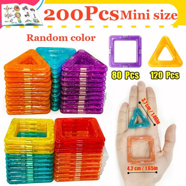 Magnetic Building Blocks Big Size and Mini Size Magnetic Building Blocks Big Size and Mini Size