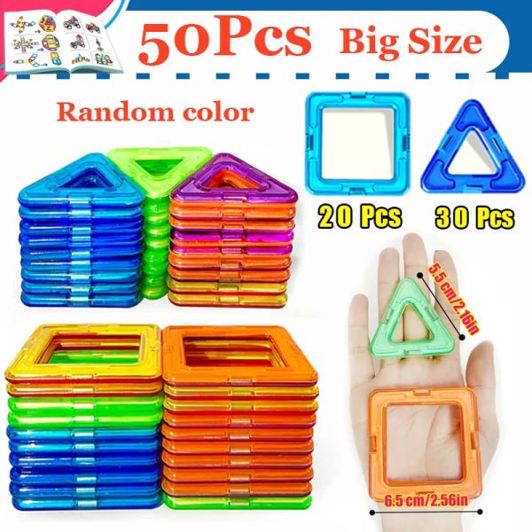 Magnetic Building Blocks Big Size and Mini Size Magnetic Building Blocks Big Size and Mini Size