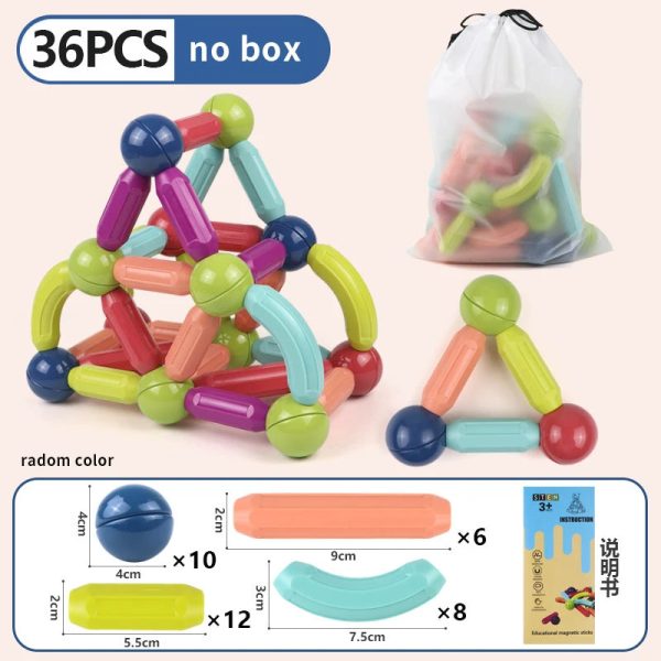 Magnetic Constructor Blocks Set