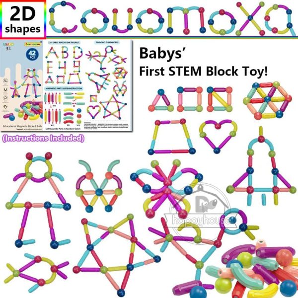 Magnetic Constructor Blocks Set