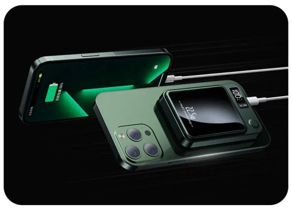 Magnetic Wireless Led Display Fast Charging Power Bank Magnetic Wireless Led Display Fast Charging Power Bank