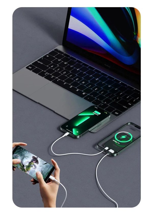 Magnetic Wireless Led Display Fast Charging Power Bank Magnetic Wireless Led Display Fast Charging Power Bank