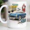 Main St Next Exit Vintage Car Design - Personalized Custom Coffee Mug - HOB031_MG Main St Next Exit Vintage Car Design - Personalized Custom Coffee Mug - HOB031_MG