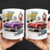 Main St Next Exit Vintage Car Design - Personalized Custom Coffee Mug - HOB031_MG Main St Next Exit Vintage Car Design - Personalized Custom Coffee Mug - HOB031_MG