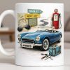 Main St Next Exit Vintage Car Design - Personalized Custom Coffee Mug - HOB031_MG Main St Next Exit Vintage Car Design - Personalized Custom Coffee Mug - HOB031_MG
