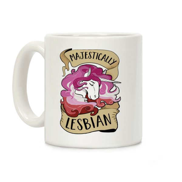 Majestically Lesbian Coffee Mug Majestically Lesbian Coffee Mug