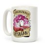 Majestically Lesbian Coffee Mug Majestically Lesbian Coffee Mug