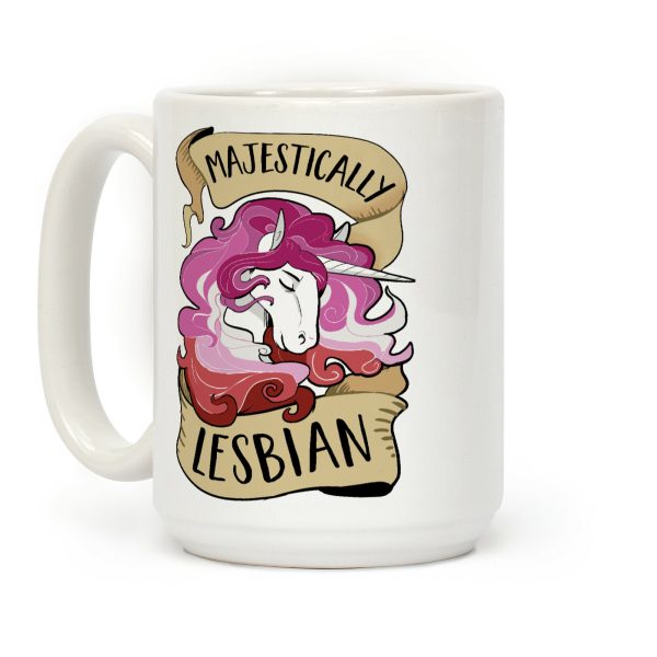 Majestically Lesbian Coffee Mug Majestically Lesbian Coffee Mug