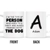 Makes Friends With The Dog At Parties - Personalized Custom Coffee Mug - PET096_MG Makes Friends With The Dog At Parties - Personalized Custom Coffee Mug - PET096_MG