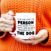 Makes Friends With The Dog At Parties - Personalized Custom Coffee Mug - PET096_MG Makes Friends With The Dog At Parties - Personalized Custom Coffee Mug - PET096_MG