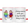Making Memories With You Is My Favorite Thing Old Best Friends Gift For Besties Personalized Mug Making Memories With You Is My Favorite Thing Old Best Friends Gift For Besties Personalized Mug