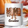Mama Coquette Autumn Personalized Mug, Cozy Fall Pumpkins Gift for Mothers with Custom Name Mama Coquette Autumn Personalized Mug, Cozy Fall Pumpkins Gift for Mothers with Custom Name
