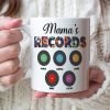 Mama's Records Personalized Coffee Mug, Mother's Day Gift For Vinyl Lovers DR-WHM-06qhti110423 Mama's Records Personalized Coffee Mug, Mother's Day Gift For Vinyl Lovers DR-WHM-06qhti110423
