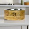 Mango Wood Dog Feeder Mango Wood Dog Feeder