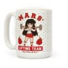 Mars Lifting Team Parody Coffee Mug Mars Lifting Team Parody Coffee Mug