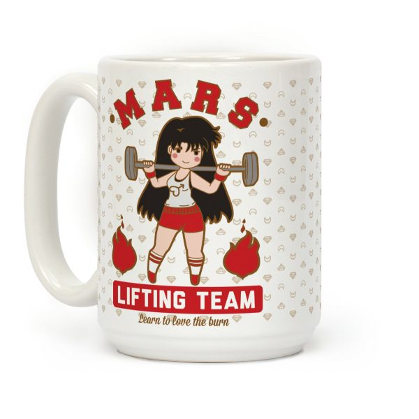 Mars Lifting Team Parody Coffee Mug Mars Lifting Team Parody Coffee Mug