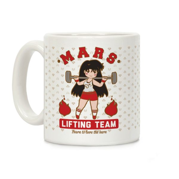 Mars Lifting Team Parody Coffee Mug Mars Lifting Team Parody Coffee Mug