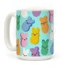 Marshmallow Bunny Pattern Coffee Mug Marshmallow Bunny Pattern Coffee Mug