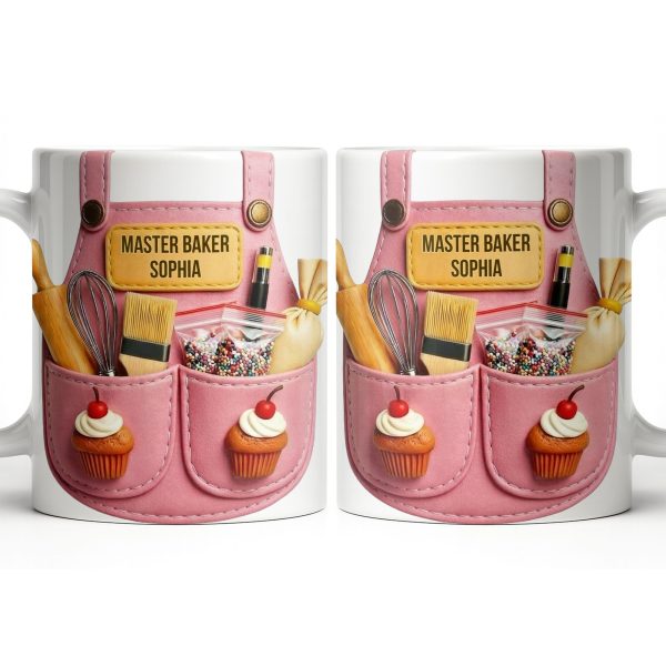 Master Baker And Delightful Baker's Craft - Personalized Custom Coffee Mug - JBS094_MG
