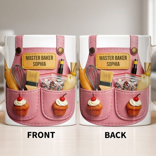 Master Baker And Delightful Baker's Craft - Personalized Custom Coffee Mug - JBS094_MG