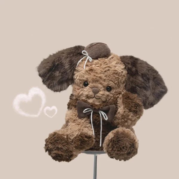 Matcha Puppy Plush Toy Sleeping Dog Pillow