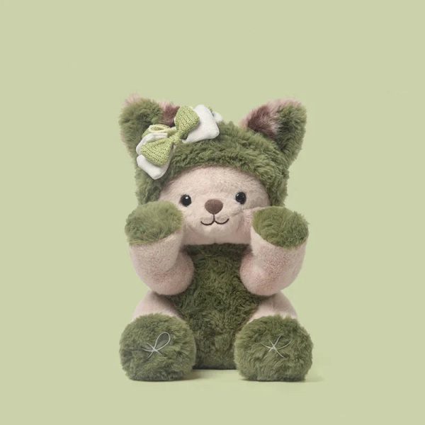 Matcha Puppy Plush Toy Sleeping Dog Pillow