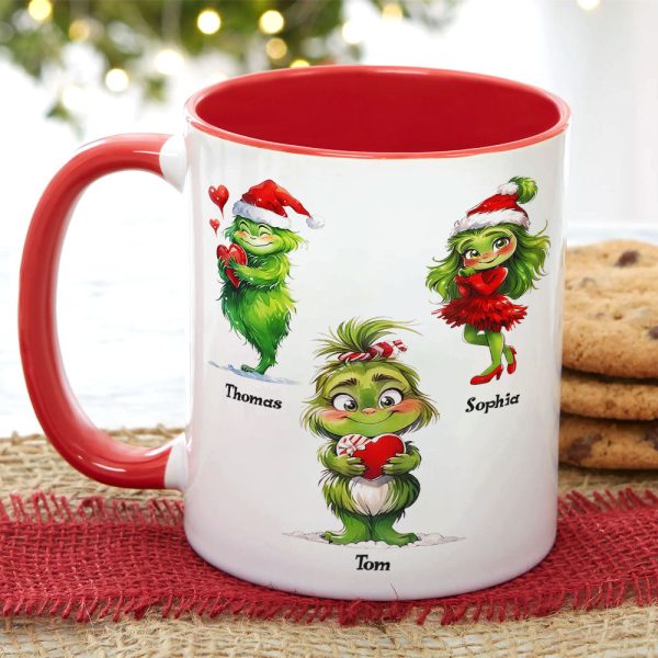 Maybe Christmas Doesn't Come From A Store, Gift For Family, Personalized Mug, Green Kid Mug, Christmas Gift 03HTTI101123 Maybe Christmas Doesn't Come From A Store, Gift For Family, Personalized Mug, Green Kid Mug, Christmas Gift 03HTTI101123