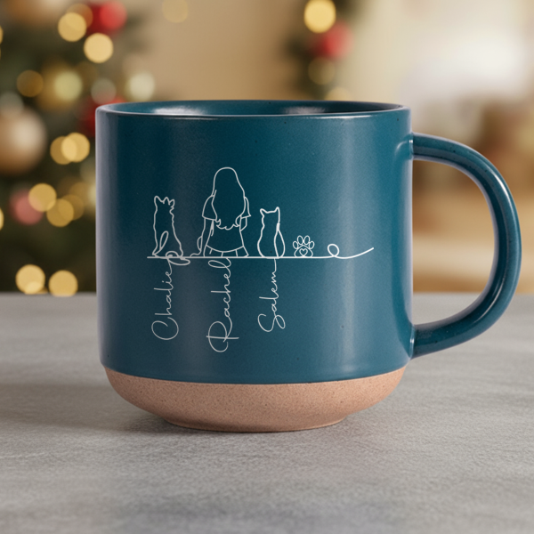 Me and My Fur Babies - Personalized Pet & Owner Pottery Mug CH07 899972 Me and My Fur Babies - Personalized Pet & Owner Pottery Mug CH07 899972