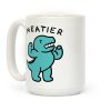 Meatier...Meteor...? Dinosaur Coffee Mug Meatier...Meteor...? Dinosaur Coffee Mug