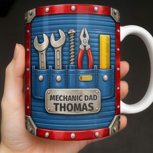 Mechanic Dad, Tools In My Classroom - Personalized Custom Coffee Mug - DAD296_MG