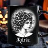 Medusa Spooky Portrait Personalized Mug Horror Villain Theme Halloween Gift with Custom Name Medusa Spooky Portrait Personalized Mug Horror Villain Theme Halloween Gift with Custom Name