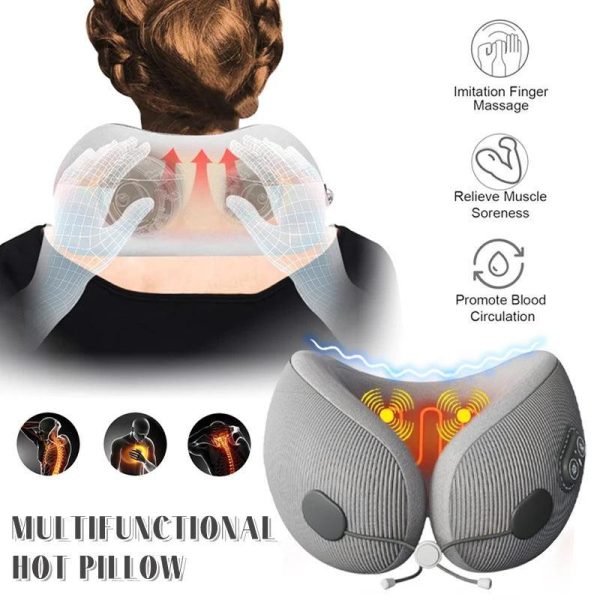 Memory Foam Ergonomic Neck Pillow Memory Foam Ergonomic Neck Pillow