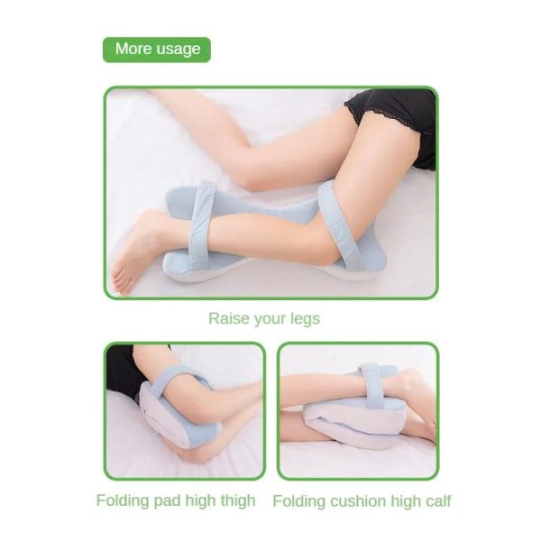 Memory Foam Orthopedic Leg Cushion Pillow Memory Foam Orthopedic Leg Cushion Pillow